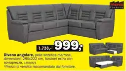 Dipo Arredamenti Divano angolare offerta