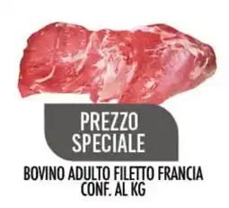 Scelgo Bovino adulto filetto francia offerta