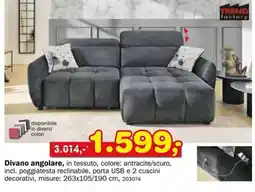 Dipo Arredamenti Divano angolare Trend Factory offerta