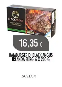 Scelgo Hamburger di Black Angus offerta
