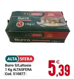 Centro Cash Burro S/Lattosio ALTA SFERA offerta