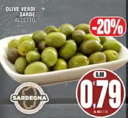 Vicino a te supermercati Olive verdi sarde alletto offerta