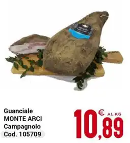 Centro Cash Guanciale MONTE ARCI Campagnolo offerta