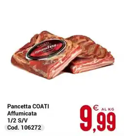 Centro Cash Pancetta COATI offerta