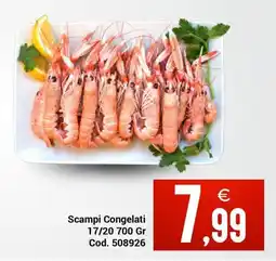 Centro Cash Scampi Congelati offerta