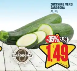 Vicino a te supermercati Zucchine verdi Sardegna offerta