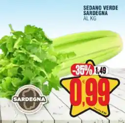 Vicino a te supermercati Sedano Verde Sardegna offerta