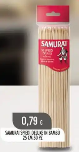 Scelgo SAMURAI SPIEDI DELUXE IN BAMBÙ offerta