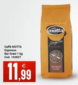 Centro Cash Caffè motta espresso bar grani offerta