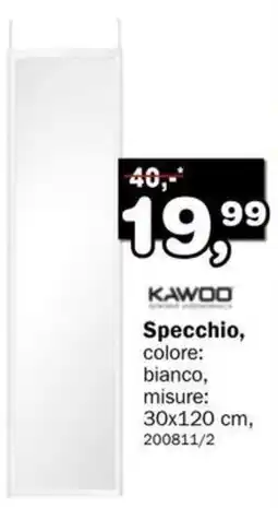 Dipo Arredamenti Specchio, KAWOO offerta