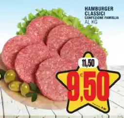 Vicino a te supermercati HAMBURGER CLASSICI offerta