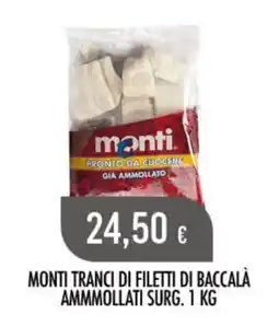 Scelgo Monti tranci di filetti di baccalà offerta