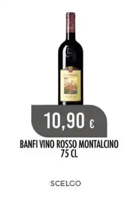 Scelgo Banfi Vino Rosso Montalcino offerta