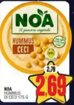 Vicino a te supermercati NOA HUMMUS CECI offerta