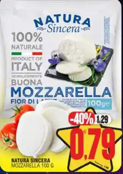 Vicino a te supermercati NATURA SINCERA MOZZARELLA offerta