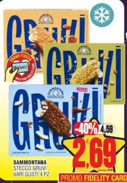 Vicino a te supermercati Sammontana Stecco Gruvi offerta
