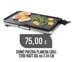 Scelgo DOMO PIASTRA PLANCHA GRILL offerta
