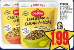 Vicino a te supermercati Pedon Lenticchie e Cereali Antichi offerta