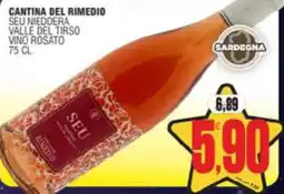 Vicino a te supermercati Cantina del Rimedio Seu Nieddera Vino Rosato offerta