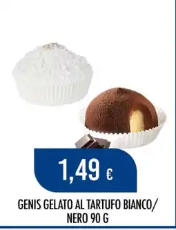 Scelgo GENIS GELATO AL TARTUFO BIANCO/NERO offerta
