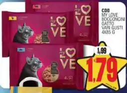 Vicino a te supermercati my LOVE Bocconcini Gatto offerta