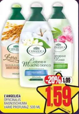Vicino a te supermercati L'ANGELICA BAGNOSCHIUMA offerta