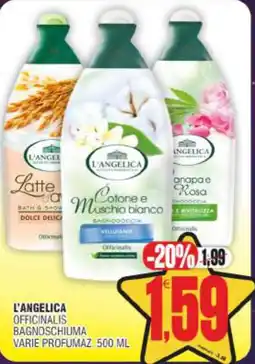 Vicino a te supermercati L'ANGELICA BAGNOSCHIUMA offerta