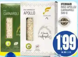 Vicino a te supermercati IFERRARI RISO AROMATICO APOLLO offerta
