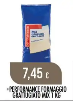 Scelgo +performance formaggio grattugiato mix offerta