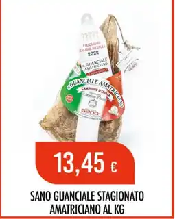 Scelgo SANO GUANCIALE STAGIONATO AMATRICIANO offerta