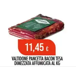 Scelgo VALTIDONE PANCETTA BACON TESA offerta