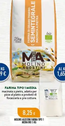 Scelgo Molino agostini farina tipo 1 media bio offerta