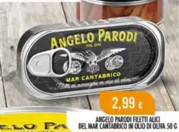 Scelgo Angelo parodi filetti alici del mar cantabrico in olio di oliva offerta