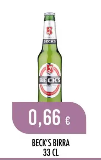 Scelgo BECK'S BIRRA offerta