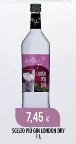 Scelgo Scelto Più Gin London Dry offerta