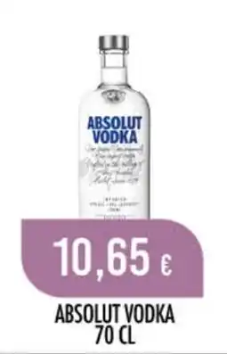 Scelgo ABSOLUT VODKA offerta