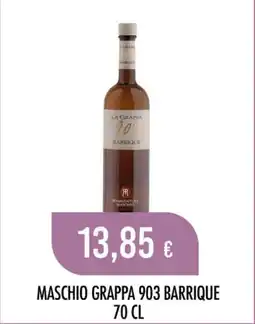 Scelgo MASCHIO GRAPPA 903 BARRIQUE offerta