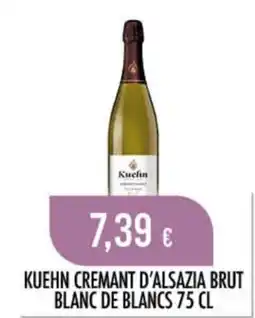 Scelgo Kuehn Cremant d'Alsazia Brut Blanc de Blancs offerta