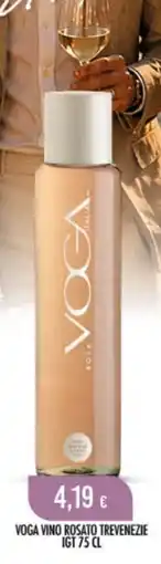 Scelgo Voga vino rosato trevenezie IGT offerta