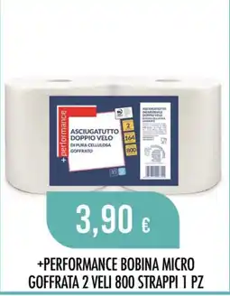 Scelgo +performance bobina micro goffrata 2 veli offerta