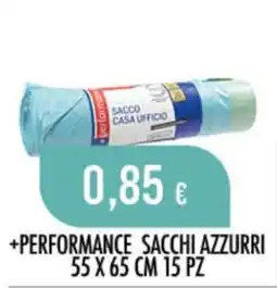 Scelgo +PERFORMANCE SACCHI AZZURRI offerta