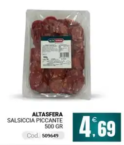 Centro Cash ALTASFERA SALSICCIA PICCANTE offerta