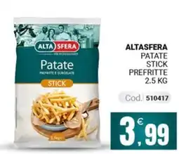 Centro Cash Alta Sfera Patate Stick offerta