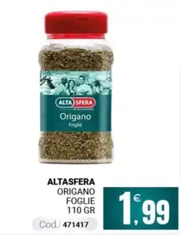 Centro Cash ALTA SFERA Origano Foglie offerta