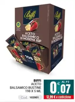 Centro Cash Biffi Aceto Balsamico Bustine offerta