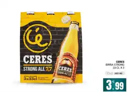 Centro Cash CERES STRONG ALE offerta