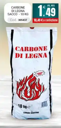 Centro Cash CARBONE DI LEGNA offerta