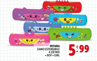 MITAMA ZAINO ESTENSIBILE 4 ZIP MIX