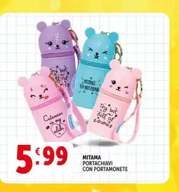 Deco Supermercati MITAMA PORTACHIAVI CON PORTAMONETE offerta