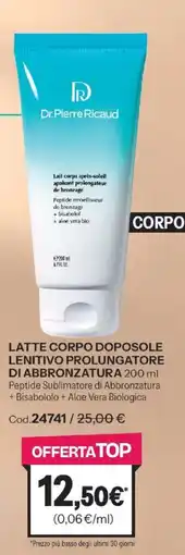 Stanhome Dr.Pierre Ricaud Latte Corpo Dopo Sole offerta